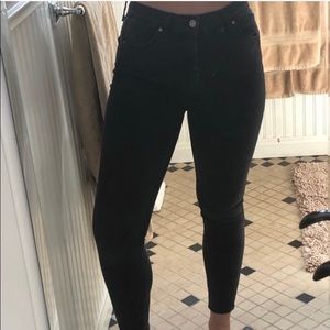 Jamie Moto Topshop Jeans black